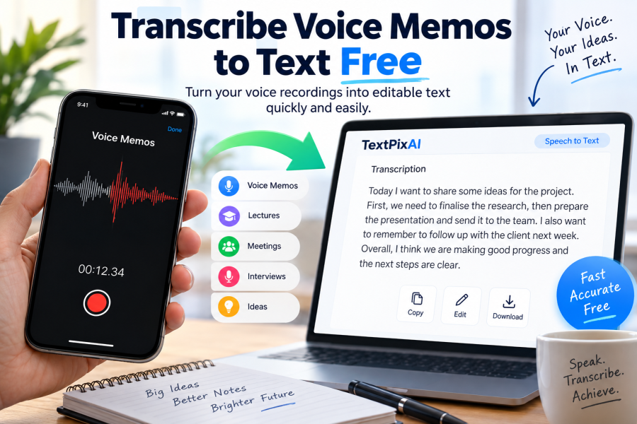 Transcribe Voice Memos to Text Free: Easy Ways to Convert Audio to Text