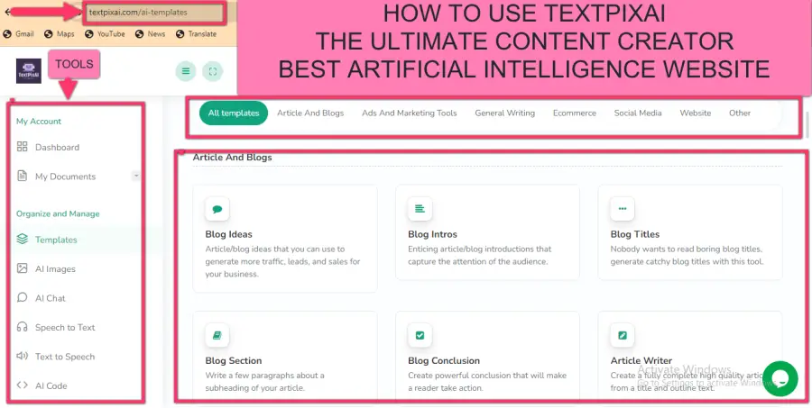 How to Use TextPixAi to Generate Images and Articles