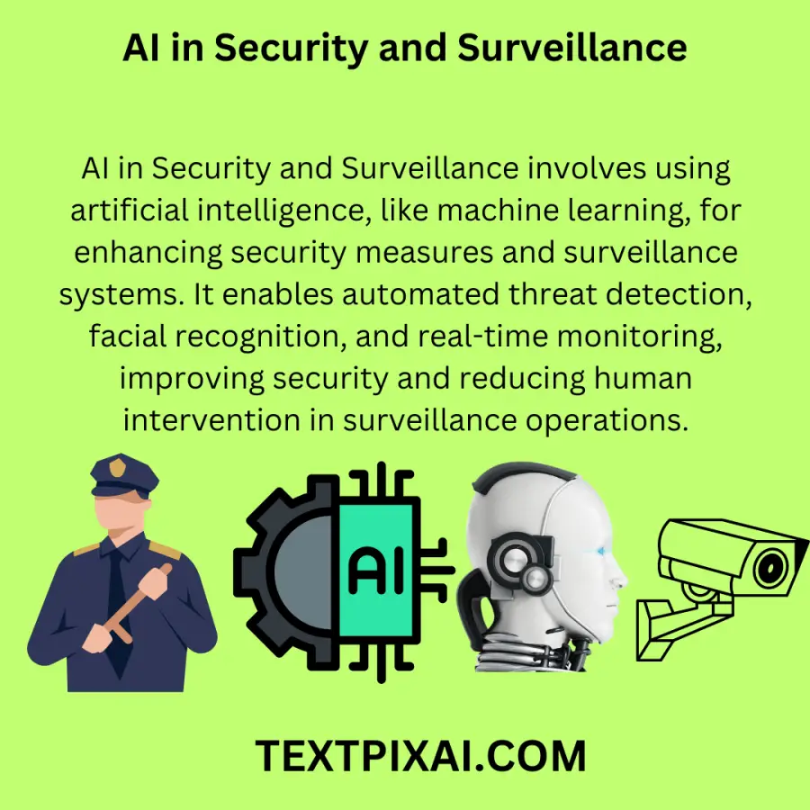 Roles of AI in Security and Surveillance