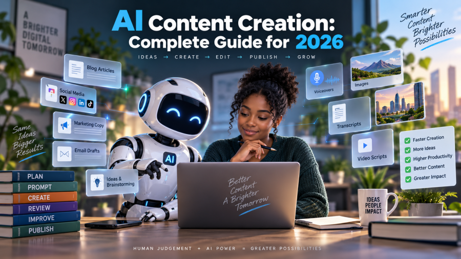 AI Content Creation: Complete Guide for 2026