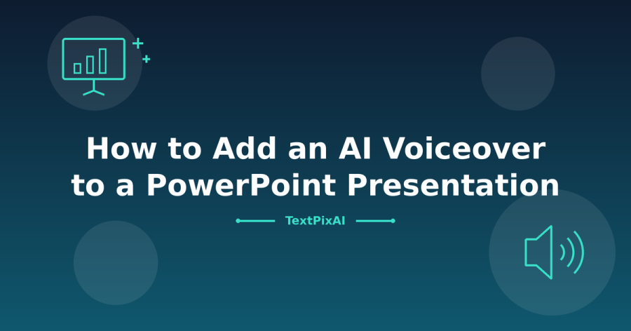 How to Add an AI Voiceover to a PowerPoint Presentation